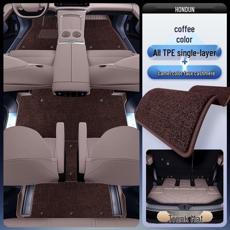 TPE2026 Extended Range Floor Mats & Interior Carpet Set for XPeng X9