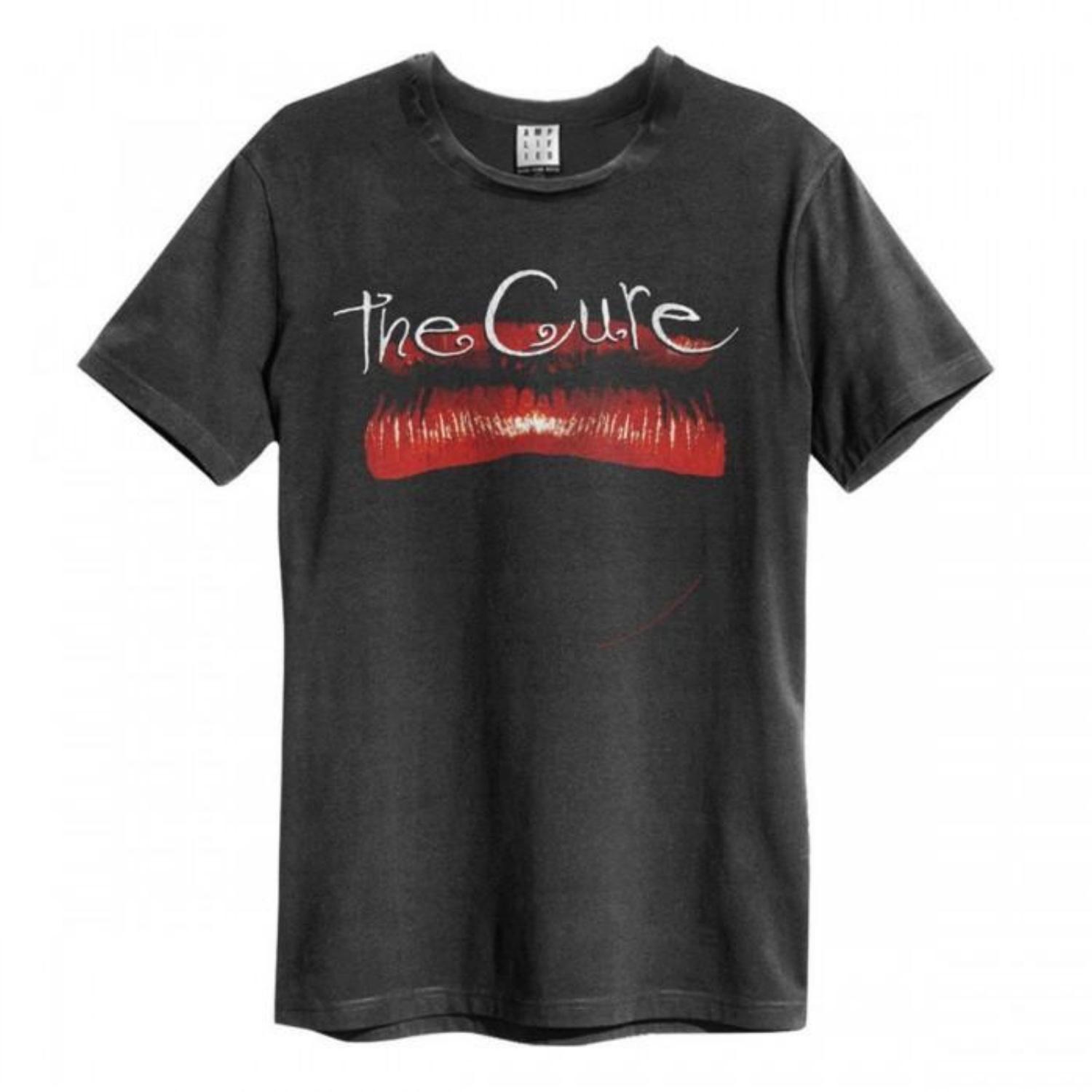 Amplified Unisex Adult Lips The Cure T-Shirt S