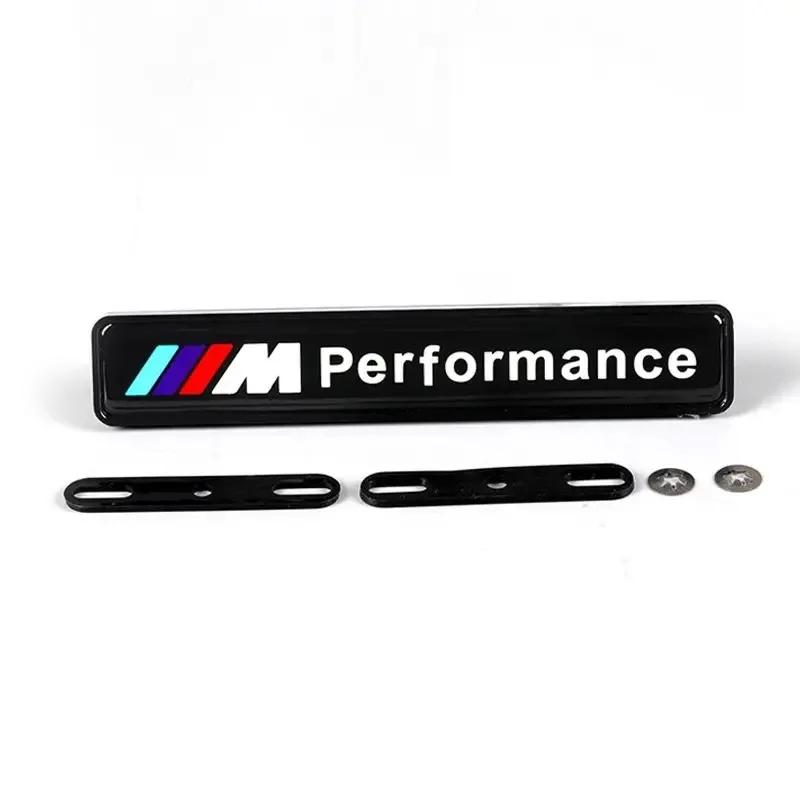 ubfpx3 Suitable for BMW M standard front grille mesh badge LED modification X1 X3 X5 M luminous logo with light decoration accessories.