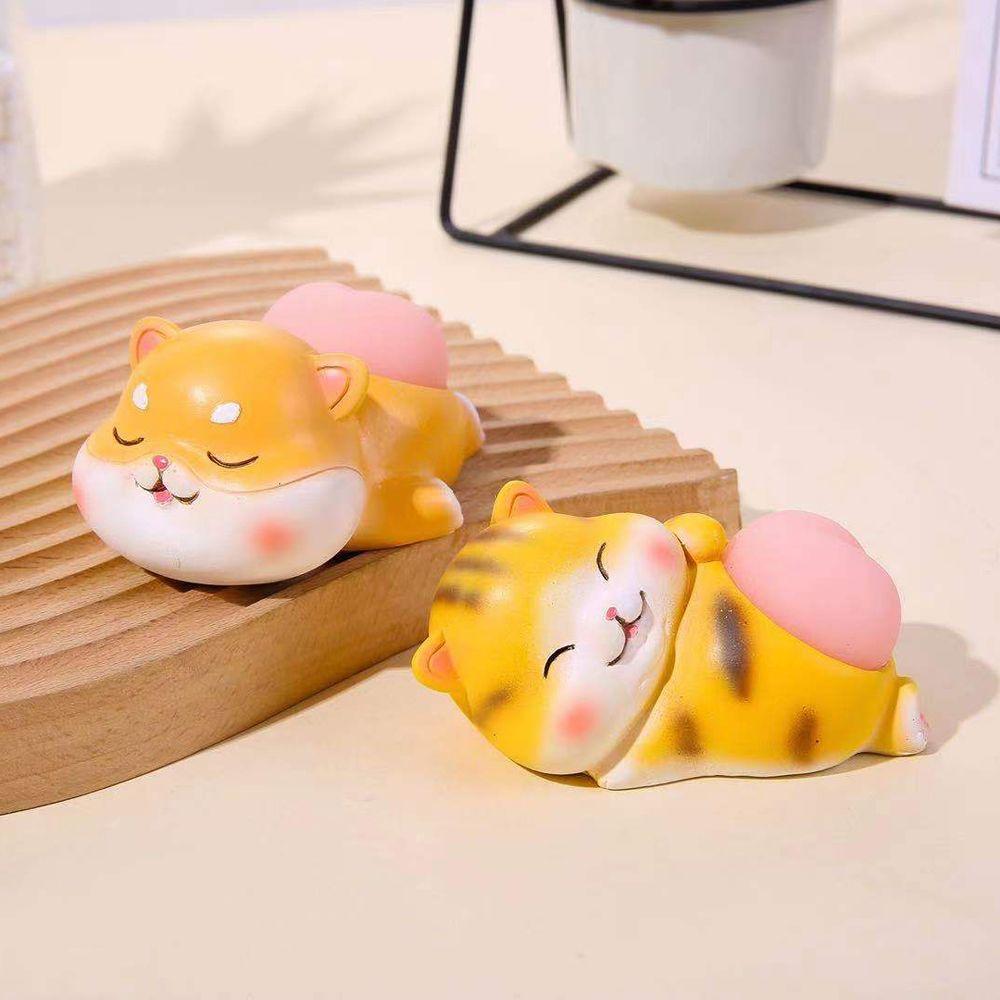 

Car Interior Miniature Garden Cake Accessories Desktop Figure Car Ornament Decompression Ornaments