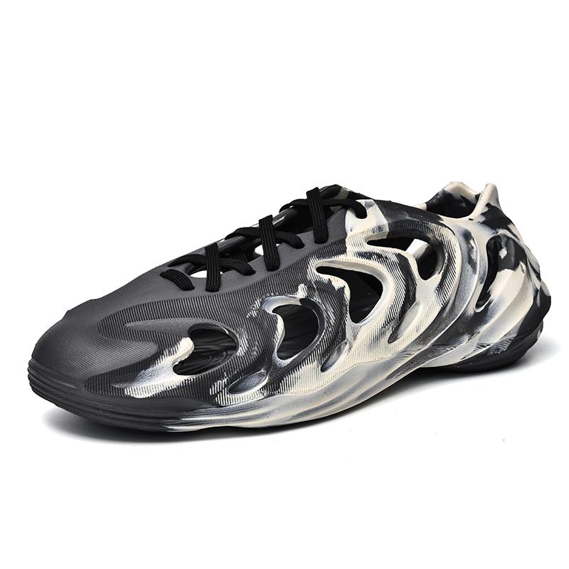 

Мужские летние черные туфли на плоской подошве, дизайнерские пляжные сандалии на платформе, тапочки для мужчин, домашняя обувь для отдыха на природе, для сада, для воды, повседневная обувь, обувь 39