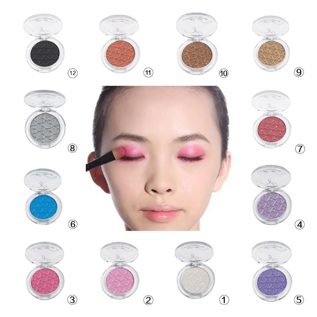 Pudaier 10 Color Liquid Highlighter Eyeshadow Dual Use Luminous Blush Glow