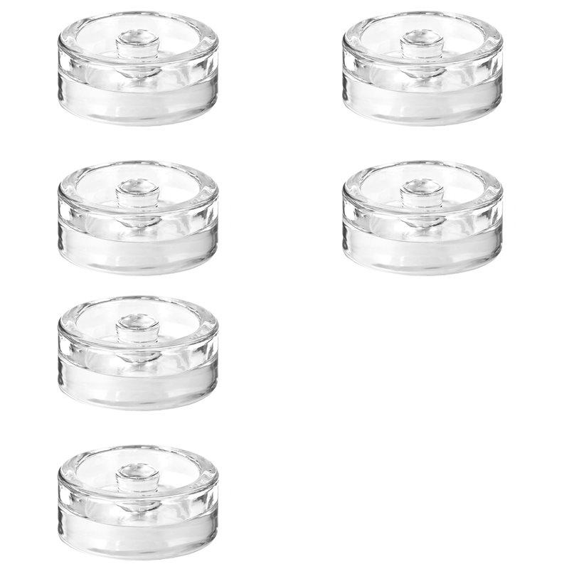 6PCS Fermentation Weights With Grip Handle For Wide Mouth Jar And Canning Fermenting Pickling Canning Fermenting прозрачный