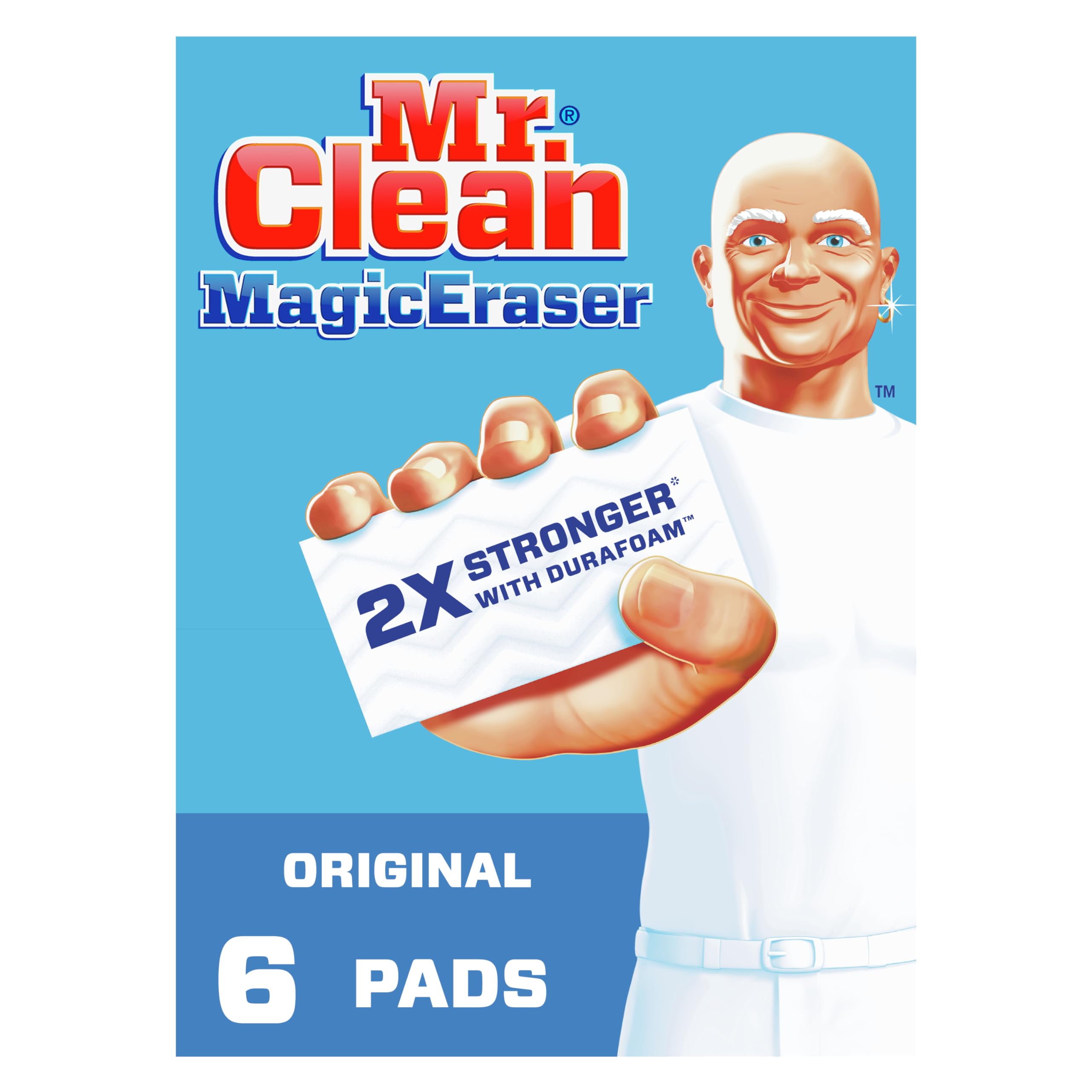 Чистящая губка Magic Eraser 6 шт. xx2 Mr. Оригинал,