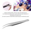 Curved Tip Curved Tip Nail Art Tweezers Precision Cosmetic Tweezers  For Lash Extensions