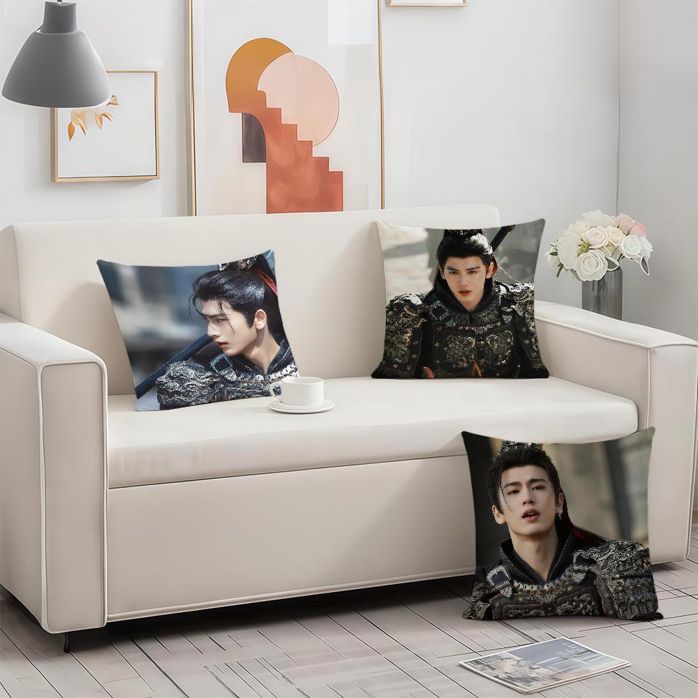 Tinika Chen Unisex Pursuit Of Jade Xie Zheng Zhang Linghe Cushion Cover Birthday Anniversary Gifts Double Sided Printed Zipper Cushion Cover Soft