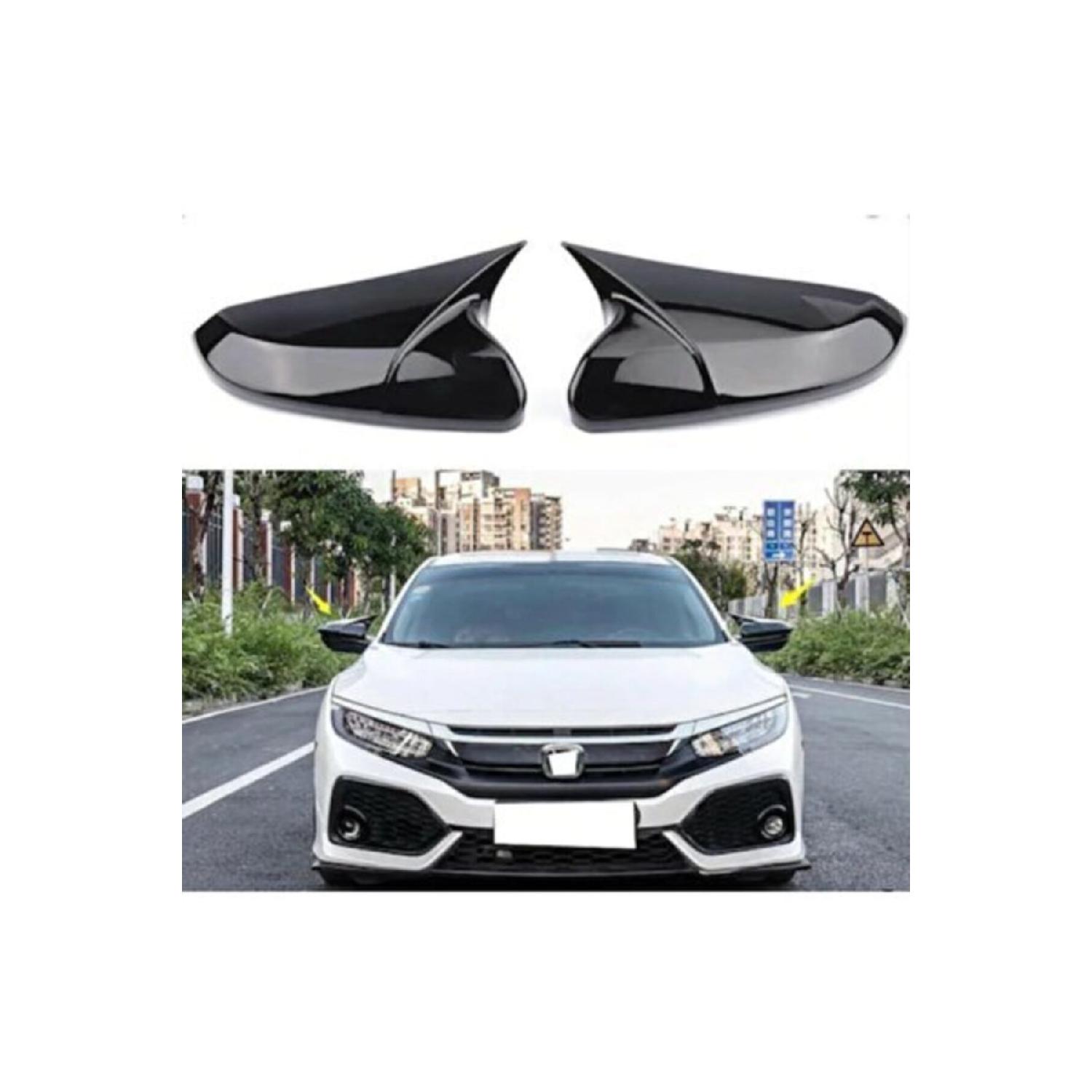 

Для Honda Civic FC5 Bat Зеркальный чехол Piano Black