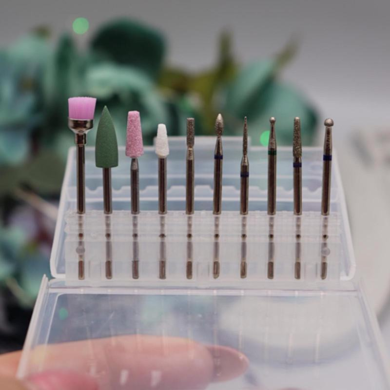 Nagelbohrer-Bits, rotierender Fräser, Maniküre- und Pediküre-Werkzeug für elektrische Nagelmaschinen zum Entfernen von Nagellack-Gel