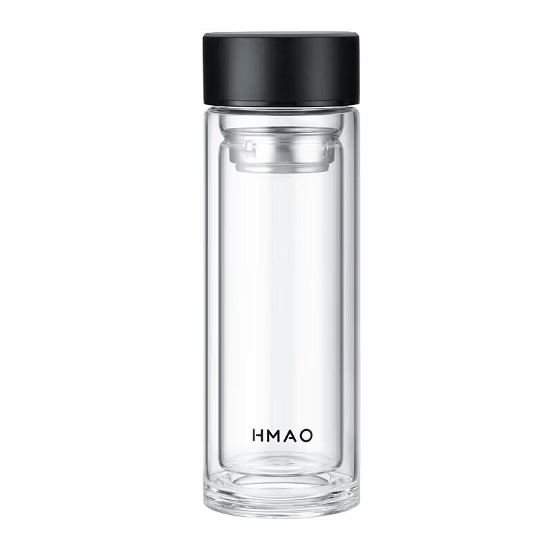 HMAO Double-Layer High Borosilicate Glass Cup