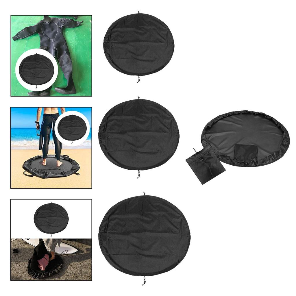 Wetsuit Changing Mat Surfing Accessory Compact Sundries Bag Diving Suit Pad Wetsuit Bag for Scuba Kayak Diving Rafters Boaters