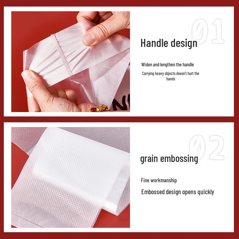 YOUAO Smiley Face Vest Shopping Bags