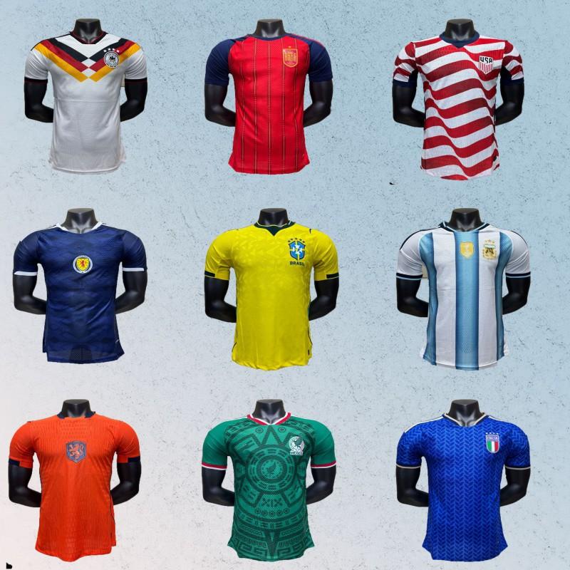 Soccer Jersey Short Sleeve Football Shirt Unisex Women Adult Team Match Training Sports