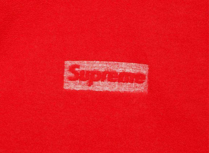 Supreme Inside Out Box Logo Hooded Sweatshirt Red