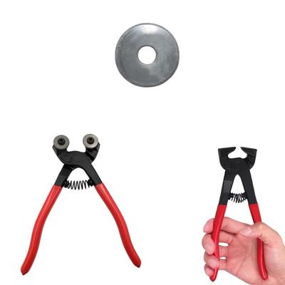 Ergonomic Tile Cutting Pliers Glass Tile Nippers For Comfortable Extended Use Ideal For DIY Enthusiasts Skilled Workers