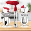 Premium Apple Corer and Slicer Tool Fruit Remover Pear Bell Pepper Coconut Pineapple Durable Kitchen Tool Portable App Cutter