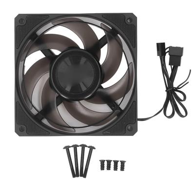 Ventilator de carcase de calculator de 120 mm, 4 pini, 2200 RPM, MFDB, rulment dinamic de presiune, control al temperaturii PWM, performanță ridicată