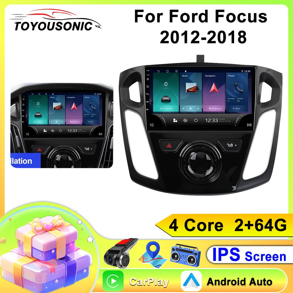 Auto Radio Carplay priekš Ford Focus