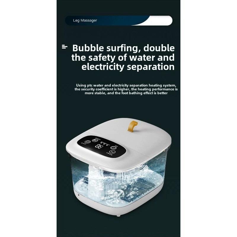 Electric Footbath Spa Machine Kneading Foot Washing Health Care Intelligent Bubble Massage Constant Temperature Foot Bath Bucket