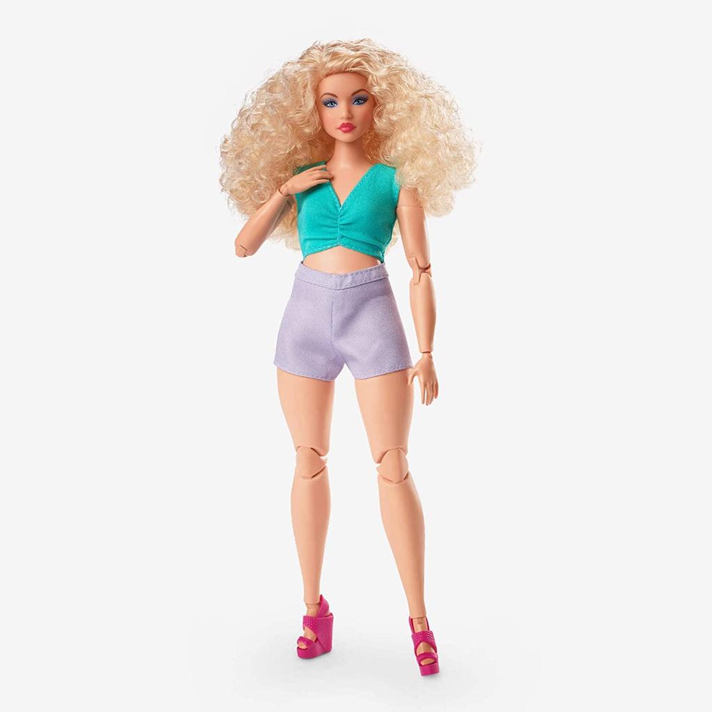 Barbie Signature Looks Doll Curly Blonde Hair Papusa Barbie Looks Doll Curly Blonde Hair #16 [Articol]