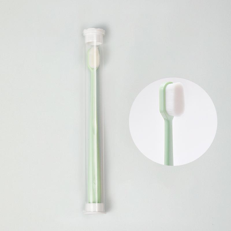 1PC Ultra-fine Soft Toothbrush Million Nano Bristle Adult Tooth Brush Teeth Deep Cleaning Portable Travel Dental Oral Care Brush