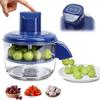 Electric Peeling Machine for Grape, Rechargeable Small Fruit and Vegetable Automatic Peeler, Quick Peeling Machine for Home, Camping and Businesses