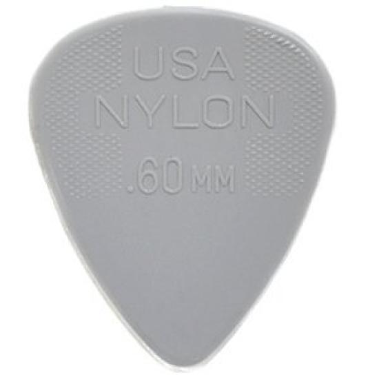 

Jim Dunlop Nylon STD Pick Set of 36 Nylon Standard Pick Musent Custom Players Pick 0.60mm & 44B060-LGR-36P сірий колір