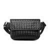 Men'S Breast Bag, Messenger Bag, Men'S Premium Magnetic Buckle, Cover Type, Hand-Woven Back, Satchel, Mobile Phone Bag Tide