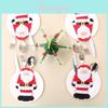 Adorable Christmas Themed Cutlery Bags Featuring Santa Claus For Holiday Dining