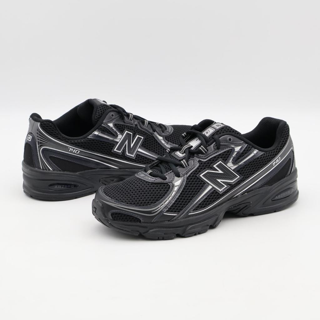 U740BM2 New Balance 740 Black Gray Silver (Men's)