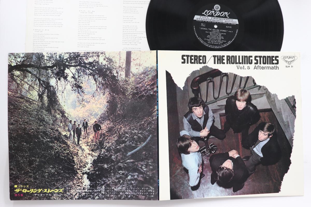 

LP-пластинка ROLLING STONES - Vol. 5 Aftermath SLH51 ЛОНДОН 1966 Япония Рок Б/у