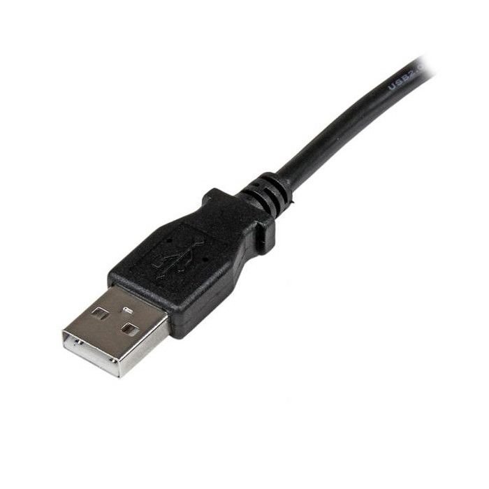 Câble USB 2.0 Type A Vers USB Type B Coudé À Gauche M/M - 3m - Noir - STARTECH