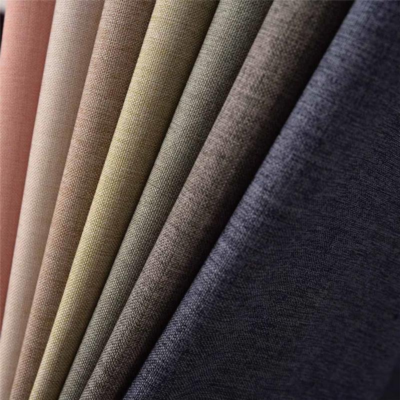 Linen-Look Shower Curtain - Pure Color Waterproof & No-Hole Bathroom Partition for Tub/Shower Easy Install Privacy Screen