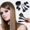 7-Piece Hair Dye Brush and Bowl Set - Reusable Mixing Bowls and Brushes for Easy Hair Coloring and DIY Beauty