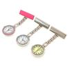 Fashion Simple Doctor Nurse Watch Pin Brooch Stainless Steel Lapel Pocket Watch Fob for Medical Professionals