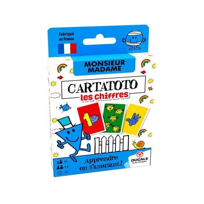 Jeu éducatif - DUCALE - Cartatoto les chiffres - Coloré - 3 ans et plus - 2 joueurs ou plus