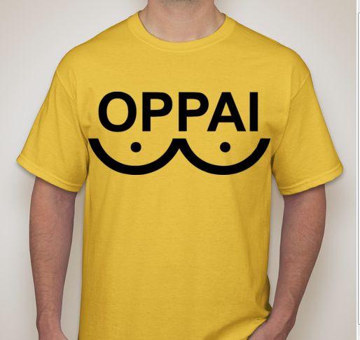

One Punch man OPPAI anime Tee T shirt All sizes available 2XL