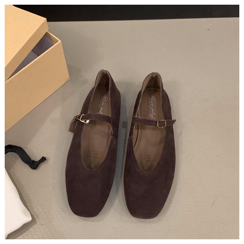 Autumn  Flat Ballet Shoes Women Shallow