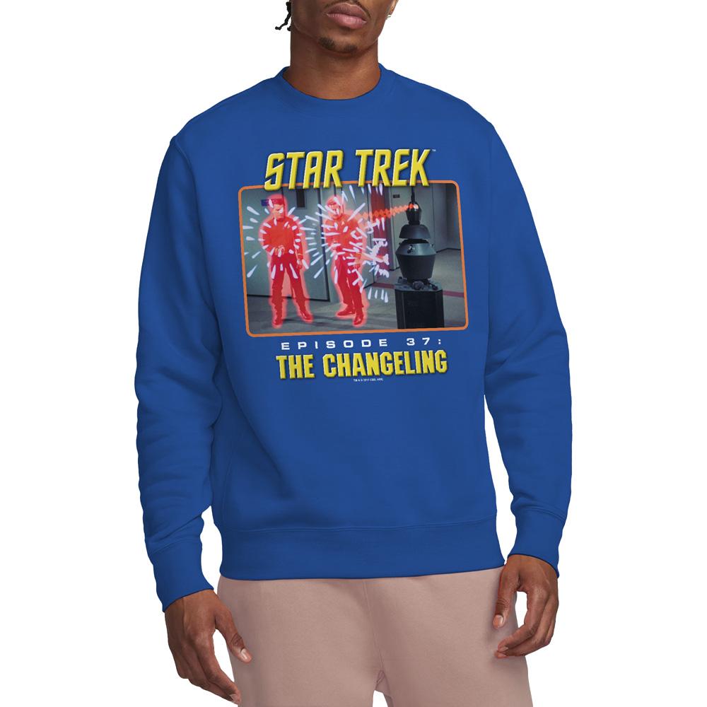 STAR TREK Unisex Adult The Changeling Sweatshirt