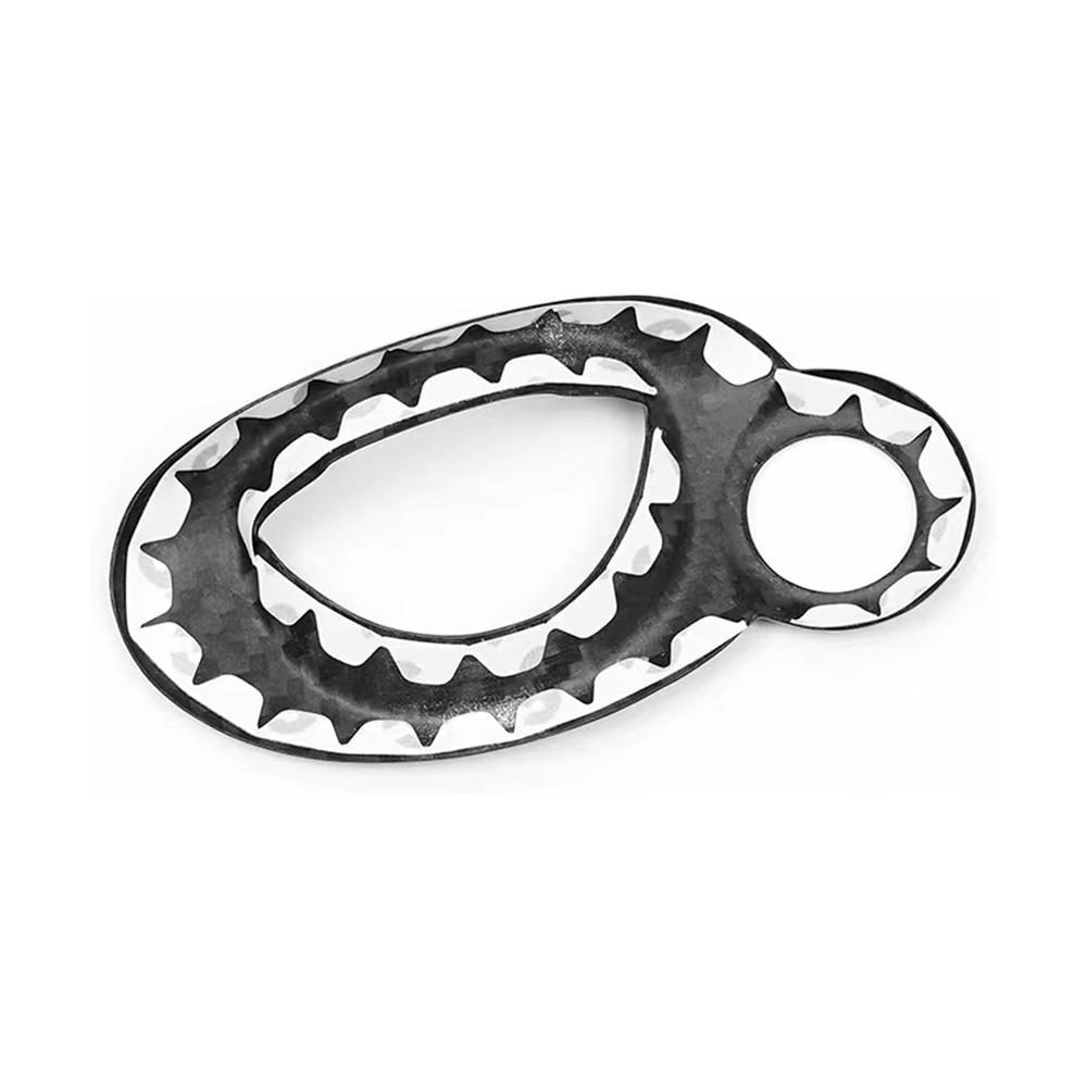 Carbon Fiber Car Start Stop Key Panel Cover For Mini Cooper R56 R57 R58 R59 R60