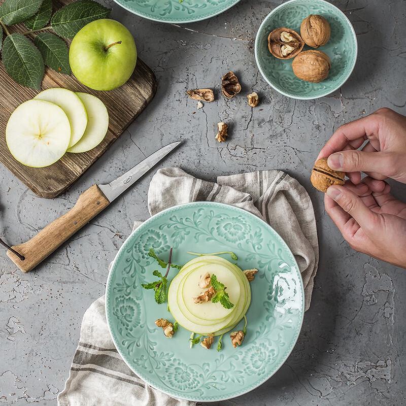 Su Ceramic Celadon Dinnerware Gift Set