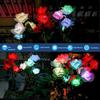 Solar Lights Outdoor Decorative Solar Lights Color Changing Lawn Lamp Waterproof Garden Lights Outdoor Solar Light
