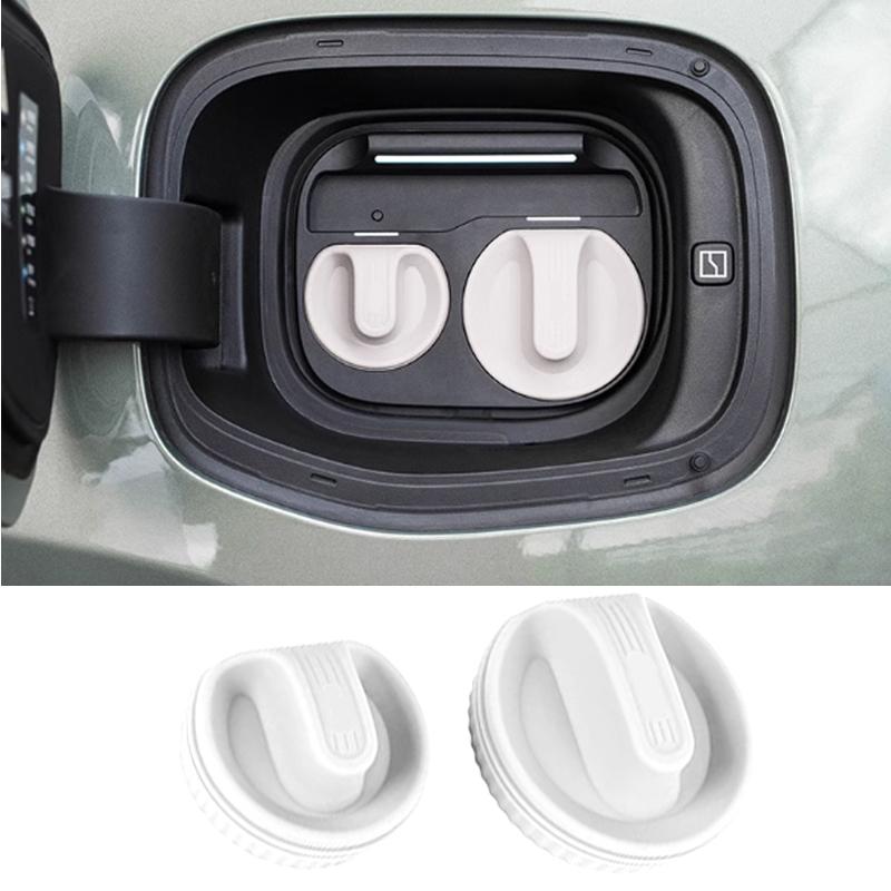 For Polestar 2 3 4 6 Charging Port Waterproof Cover Magnetic Dust Protection Cover Silicone Case Modification Accessories