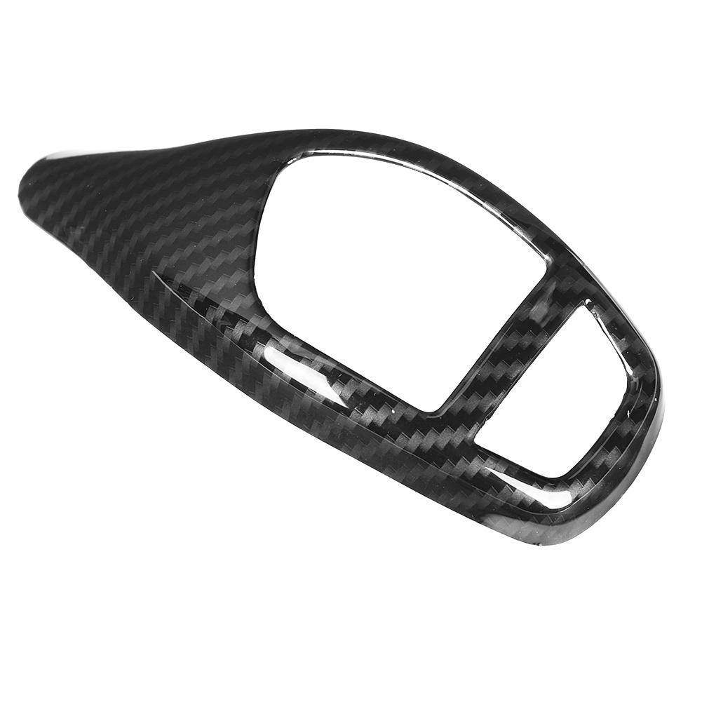 ABS Carbon Fiber Car Gear Shift Panel Frame Gear Knob Cover Head Trim Fit for X3 (Sports Type)