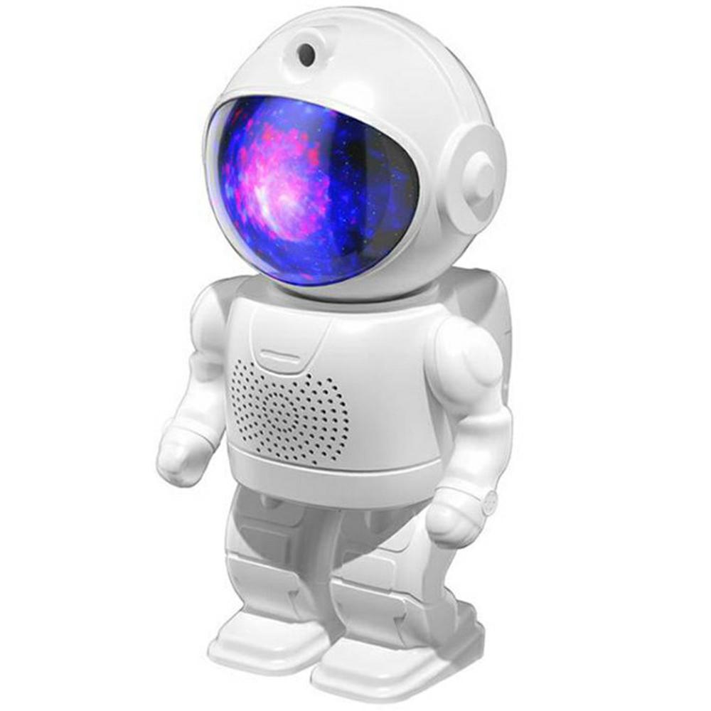 Astronaut Starry Sky Projector Night Light Bluetooth-Compatible Space Galaxy Nebula Lamp with Remote Control