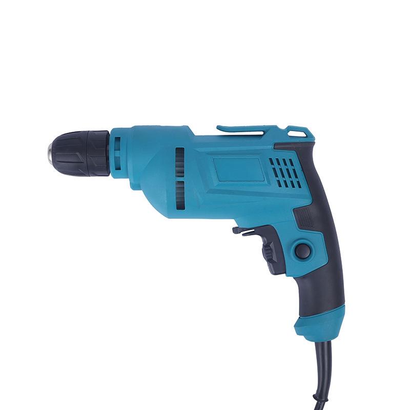 220V High-Power Multifunction Electric Drill & Screwdriver with Adjustable Speed and Pistol Grip