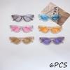 2025 child Resort Cat Eye Personality New Children's Sunshade UV400 Protection Sunglasses