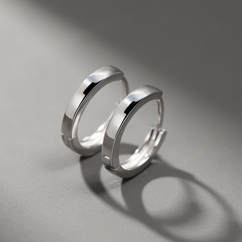 Herren Trendige Minimalistische Ohrstecker - Creolen Ohrklemmen und Schmuck