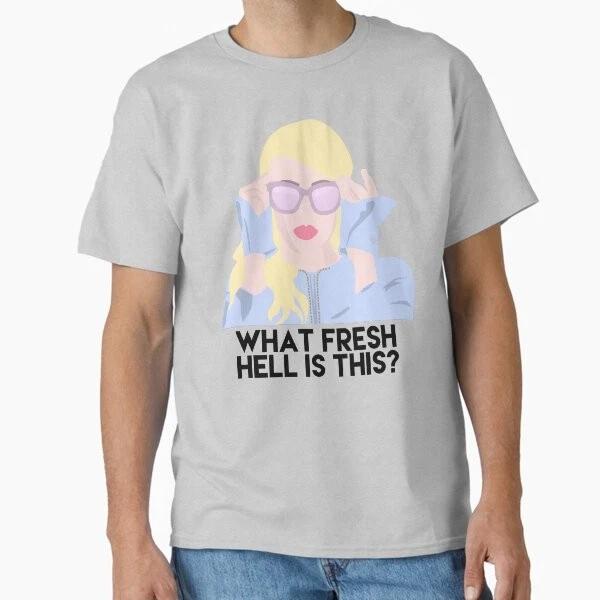 Fresh Hell Classic TShirt Made In UsaAus TShirt S2xl S