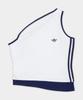 Tank One-Shoulder Top - White: Night Sky / Ky5696
