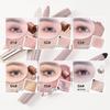 NovoUnow Eyeshadow Easy to Makeup Eyeshadow Matte Pink Pen, Waterproof, Sweatproof, Smudge-Proof, Portable, Use, Eyeliner, Pen, 3#